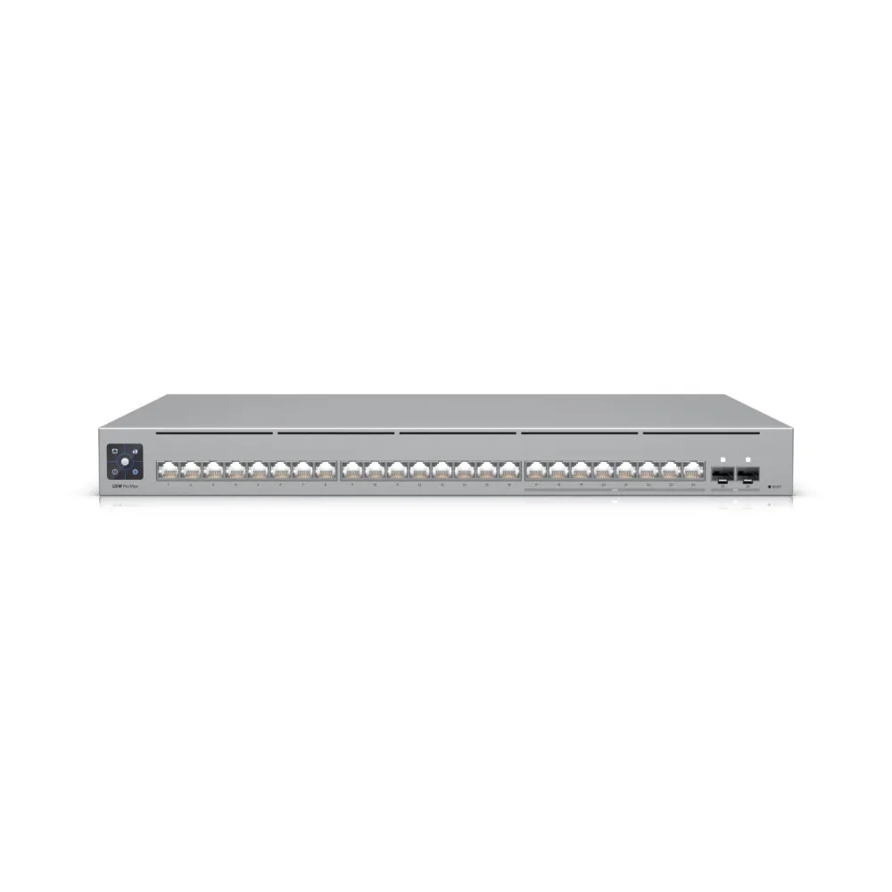 Switch managed PoE L3 UBIQUITI UniFi Pro Max 24 Etherlighting, 8x 2.5GbE, 16x GbE, 2x SFP+ (USW-Pro-Max-24) [0]
