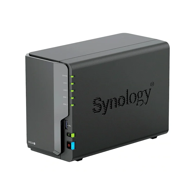 Servere NAS - Stocare NAS SYNOLOGY DiskStation DS224+, 2-Bay, Realtek RTD1619B, 2GB RAM (DS224+)