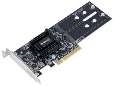Periferice PC - Placa adaptor SSD M.2 NVMe / SATA Synology M2D18 (M2D18) - SYNOLOGY