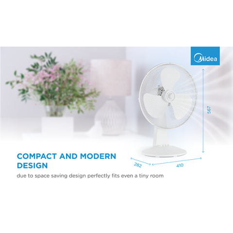 Ventilator de masa, 40W, 40cm, 3 viteze, control mecanic [5]