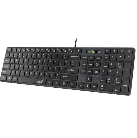 NOD_products_tech - Tastatura Genius SlimStar 126, USB, Negru