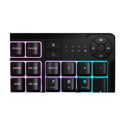 Tastatura Mecanica Gaming Corsair K55 CORE RGB, RGB, USB, Negru, EN US [2]