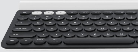 Tastatura wireless Logitech K780 Multi-Device US INT Bluetooth USB Receiver Dark Grey White [4]