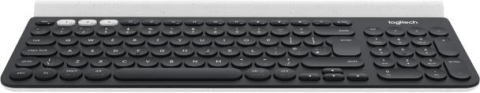 Tastatura wireless Logitech K780 Multi-Device US INT Bluetooth USB Receiver Dark Grey White [1]