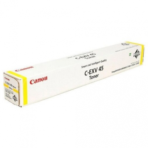 Cartus Toner - Toner Canon C-EXV45Y, Yellow (Galben), Original, 52k pagini pentru IR Advance C7260i, C7270i, C7280i