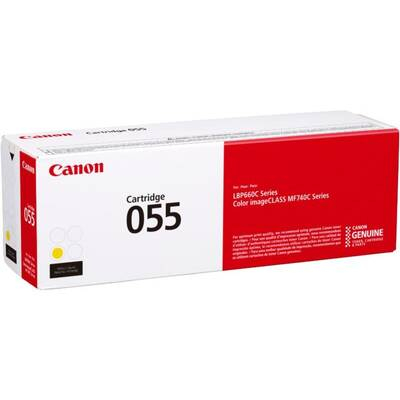 Toner Canon CRG-055Y, Yellow (Galben), original, 2100 pagini [1]