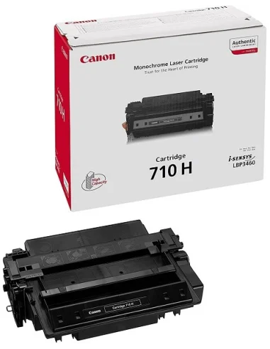 Cartus Toner - Toner Canon CRG-710H, Negru (Black), Original, 12k pagini pentru i-Sensys LBP3460