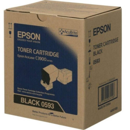 Cartus Toner - Toner Epson C13S050593 (C3900) Negru (Black), original, 6.000 pagini
