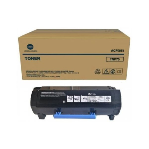 Cartus Toner - Toner Konica Minolta TNP-75, negru (black), original, 20.000 pagini