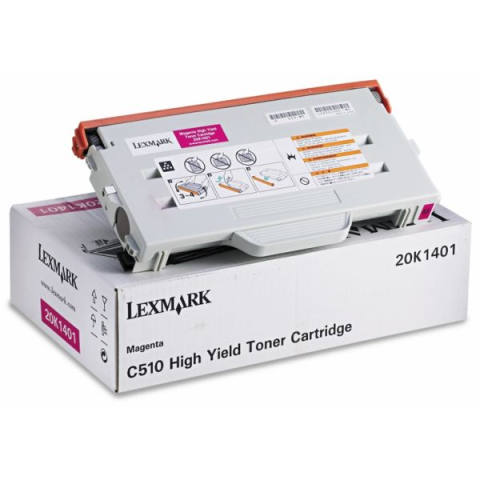 Cartus Toner - Toner Lexmark 20K1401 (C510), purpuriu (magenta), original