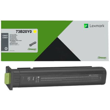 Cartus Toner - Toner Lexmark 73B20Y0, Galben (Yellow), original, 15.000 pagini