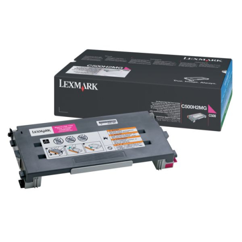 Cartus Toner - Toner Lexmark C500H2MG (C500, X500, X502), purpuriu (magenta), original