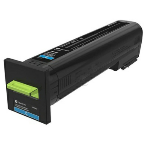 Cartus Toner - Toner Lexmark CX82x/CX860 Cyan CRTG High CORP 82K2HCE
