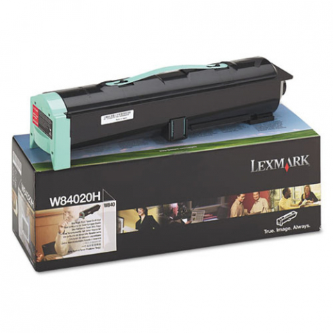 Cartuse & Tonere - Toner Lexmark W84020H, Black (Negru), Original, 30K pagini