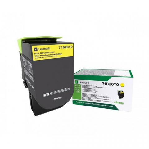 Cartus Toner - Toner Lexmark yellow 71B20Y0