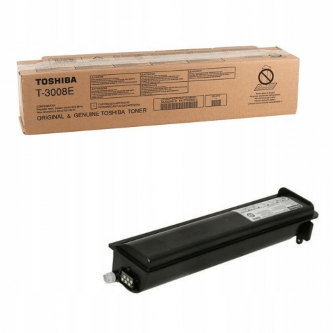 Cartus Toner - Toner Toshiba T-3008E (6AJ00000151), Negru (Black), Original, 43.9k pagini pentru Toshiba e-Studio 2508A, 3008A, 3508A, 4508A, 5008A