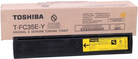 Imprimante & Multifunctionale & Plottere & Scannere - Toner Toshiba T-FC35Y, (6AG00001528), Galben (Yellow), Original, 21k pagini pentru Toshiba e-Studio 2500C, 3500C, 3510C