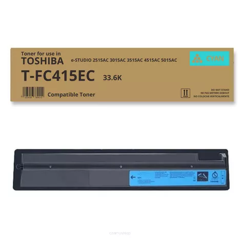 Cartus Toner - Toner Toshiba T-FC415EC (6AJ00000172), Cyan, Original, 33.6k pagini pentru Toshiba e-Studio 2515AC, 3015AC, 3515AC, 4515AC, 5015AC