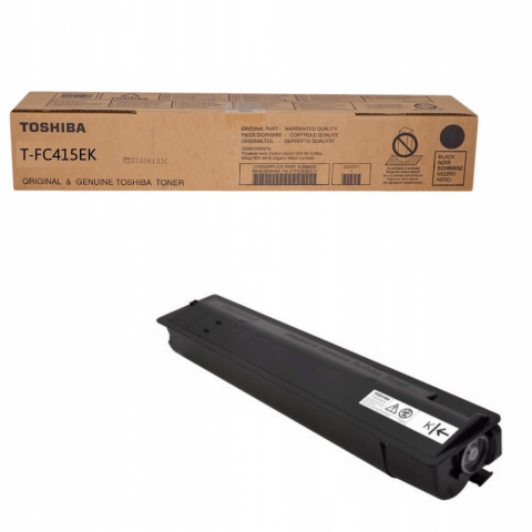 Cartus Cerneala - Toner Toshiba T-FC415EK (6AJ00000175), Negru (Black), Original, 38.4k pagini pentru Toshiba e-Studio 2515AC, 3015AC, 3515AC, 4515AC, 5015AC