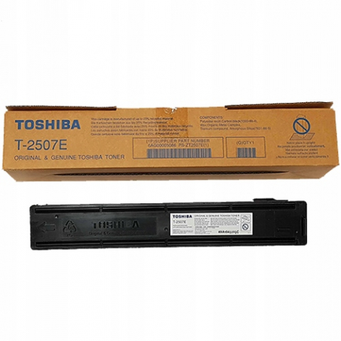 Cartus Toner - Toner Toshiba T2507E (6AG00005086), Negru (Black), Original, 12k pagini pentru Toshiba e-STUDIO 2006, 2007, 2306, 2307, 2506, 2507