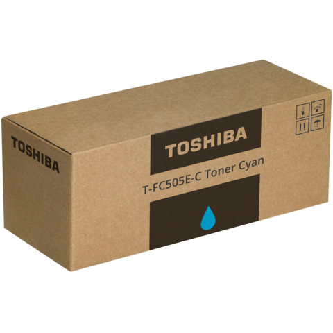 Unitate Cilindru - Toner original Toshiba TFC505EC Cyan (6AJ00000135) - TOSHIBA