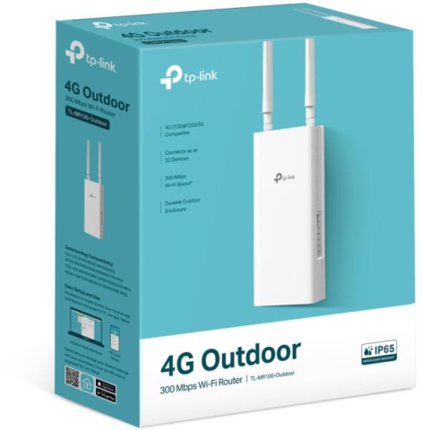 Routere - Router TP-LINK exterior 4G LTE Wireless N 300Mbps
