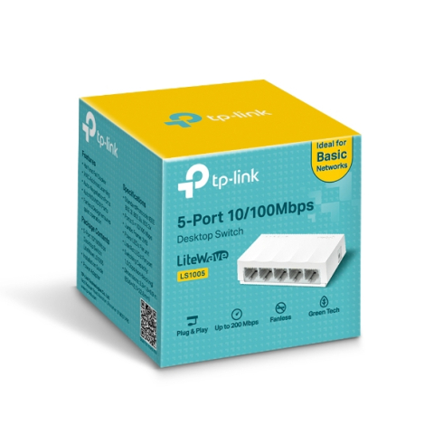 Switch-uri - TP-LINK LiteWave 5-Port Desktop Plastic Case