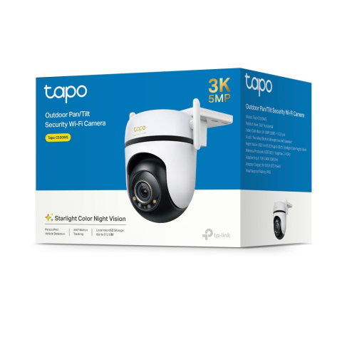 Retelistica - Camera de supraveghere video exterioara Wi-Fi pan/tilt TP-Link Tapo C530WS (TAPO C530WS) - TP-LINK