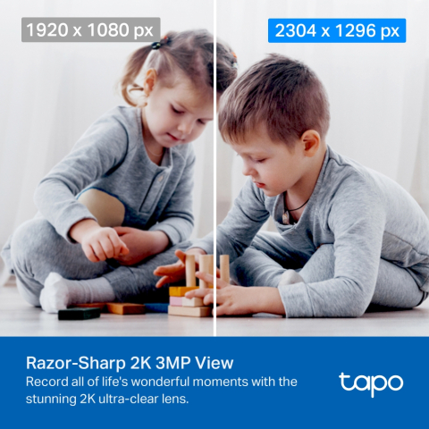 Pachet 2 camere supraveghere video Wi-Fi pan/tilt TP-Link Tapo C210P2 (TAPO C210P2) - TP-LINK [2]