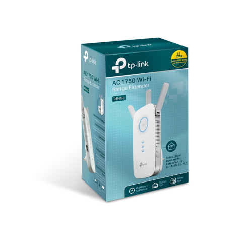 Range extender - Range Extender Wi-Fi TP-Link RE450 AC1750 Dual Band (RE450) - TP-LINK