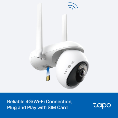 Kit cameră de supraveghere 4K cu alimentare solară și 4G/Wi-Fi TP-Link Tapo C665G KIT - TP-LINK [2]