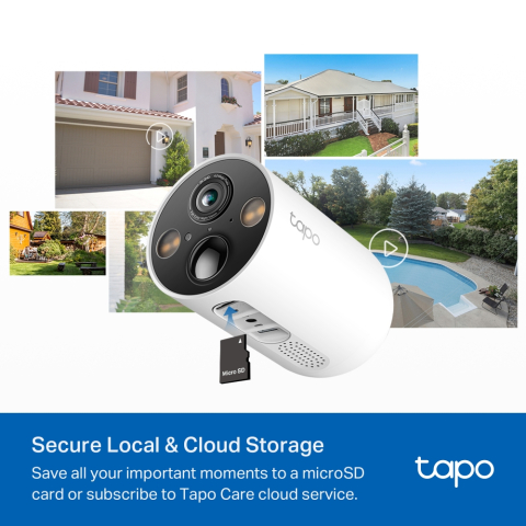 Kit camera supraveghere cu panou solar TP-Link Tapo C425 Kit 1x Tapo C425 1x Tapo A201 (TAPO C425 KIT) - TP-LINK [2]