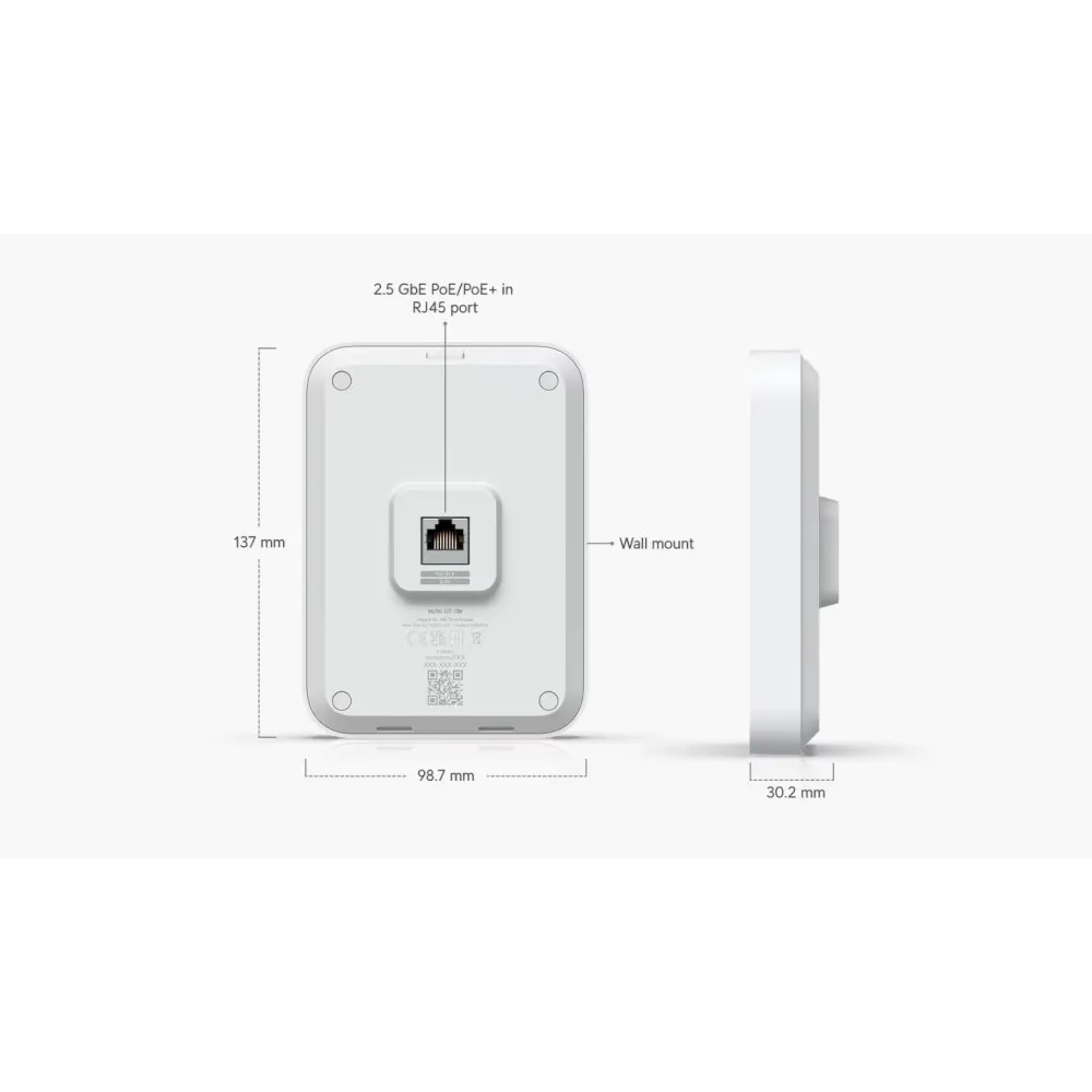 Access Point UBIQUITI UniFi U7-IW (In-Wall) [6]