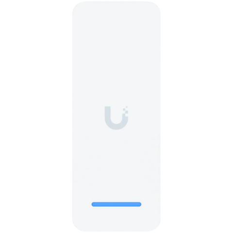 Retelistica - Ubiquiti UA-Retrofit-Reader-W Indoor/outdoor OSDP reader with NFC Card and Touch Pass support, compatible with the UniFi Retrofit Hub using existing cabling, White