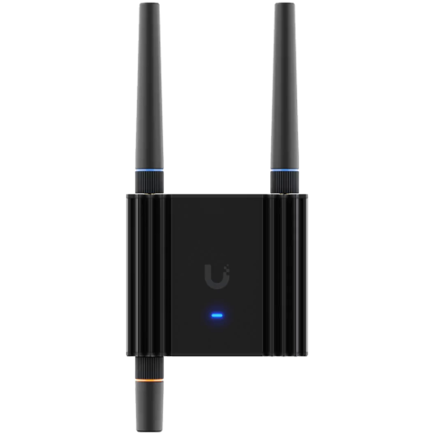 Retelistica - Ubiquiti UMR-Ultra mobile router Site-to-site VPN and VPN client routing, 2x FE RJ45 ports, Powered using USB Type-C or 4-pin DC power socket, WiFi 4 single chain 2.4 GHz radio