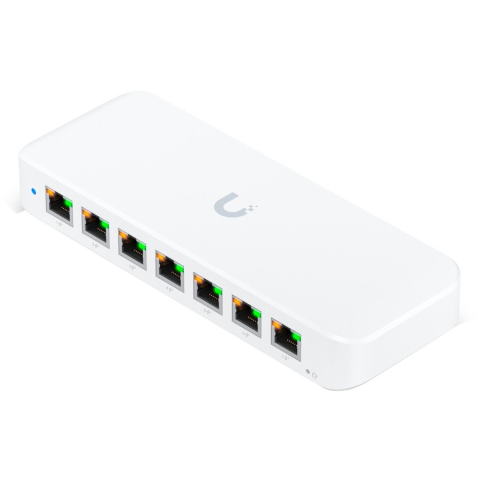 Switch-uri - Switch UBIQUITI USW Ultra 8 Port Layer 2, PoE input, PoE output