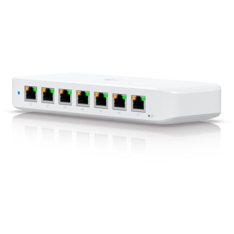 Switch UBIQUITI USW Ultra 8 Port Layer 2, PoE input, PoE output [1]