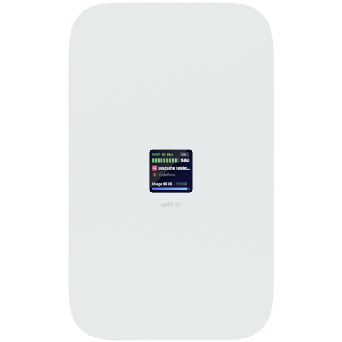 Retelistica - Ubiquiti UniFi U5G-Max high-performance 5G (3.4 Gbps) modem for any Unifi deployment. Instantly adopt through any UniFi PoE port, it delivers automatic setup, dual SIM/eSIM, and seamless failover