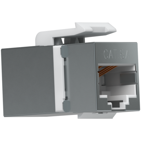 Ubiquiti UniFi UACC-Keystone-Jack-C6A Toolless keystone for terminating a Cat6A Ethernet jack without the use of a punch-down or crimping tool, (12) Keystone Jacks per pack [2]