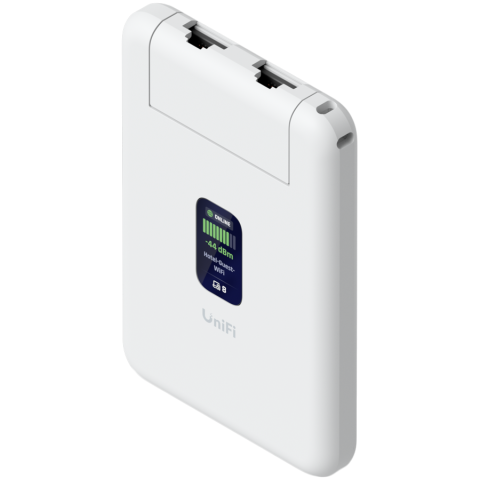 Ubiquiti UTR UniFi Travel Router ultra-slim travel router that instantly extends your UniFi Network wherever you are, bringing secure, familiar connectivity to remote locations [2]