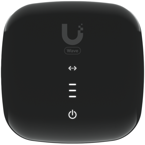 Retelistica - Ubiquiti Wave-Fiber-ONU-20 A GPON optical network unit with a 2.5 GbE port that delivers 1.2 Gbps uplink / 2.5 Gbps downlink speeds at distances up to 20 km