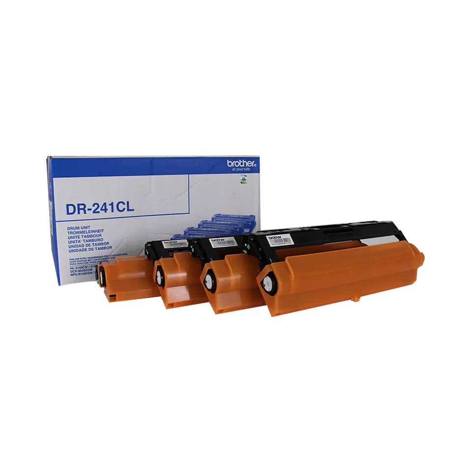 Set unitati de cilindru Brother  DR241CL, original, 15000 pagini, negru, albastru, roz si galben (black, cyan, magenta and yellow)