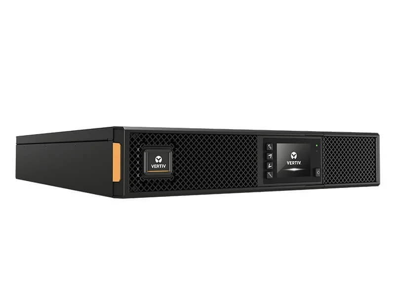 UPS online dublă conversie Vertiv Liebert GXT5, 1kVA / 1000W, 230V, Rack/Tower 2U, Conector C14, 8 prize C13, Kit rack inclus (GXT5-1000IRT2UXL) [2]