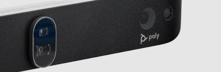 Video Bar HP Poly Studio X72 All-In-One, camera conferinta 4K, microfoane integrate, difuzoare stereo, conectivitate USB, Bluetooth, Wi-Fi [1]