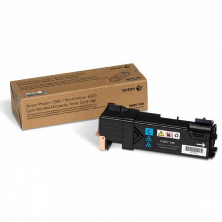Cartuse & Tonere - Toner Xerox 6500 (106R01598), cyan (albastru), original, 1000 pagini