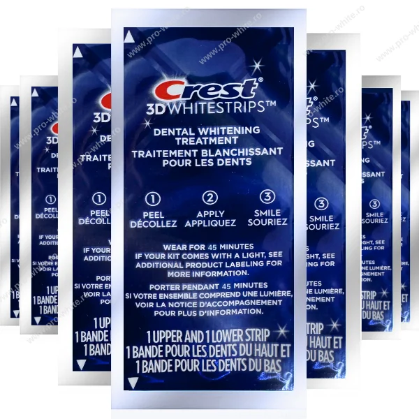 Benzi Crest 3D Whitestrips Professional-Level Whitening effects [3]