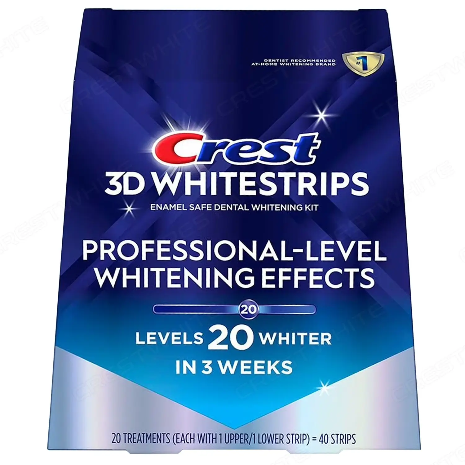 Benzi Crest 3D Whitestrips Professional-Level Whitening effects [2]