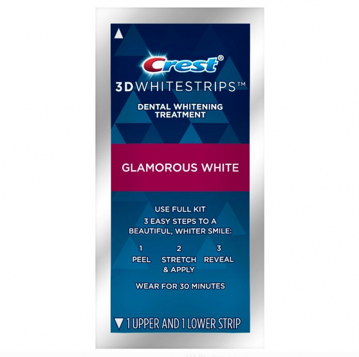 PACK Crest 3DWhite Glamorous White + Pasta de dinti Crest Pro-Health, Clean Mint, 121g + Ata Dentara Oral-B Glide Pro-Health [2]