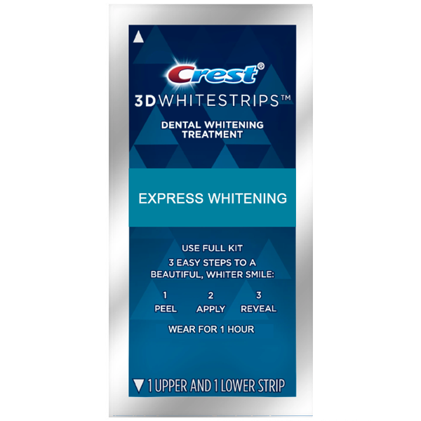 Benzi Crest 3D White 1 Hour Express - Benzi albire dinti [1]