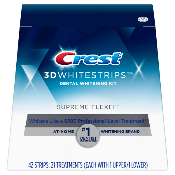 Benzi Crest 3D White Supreme Flexfit - Benzi albire dinti [1]